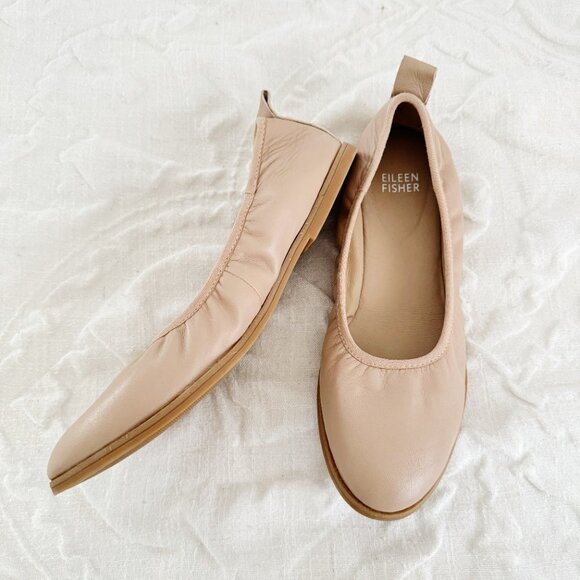 Eileen Fisher Notion Ballet Flat Size 7.5 New - Picture 7 of 8